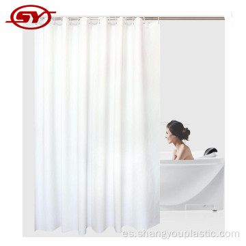 Productos para el hogar Cortina de ducha personalizada blanca para baño